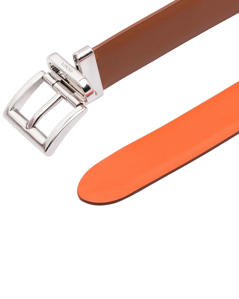 Reversible leather belt 3