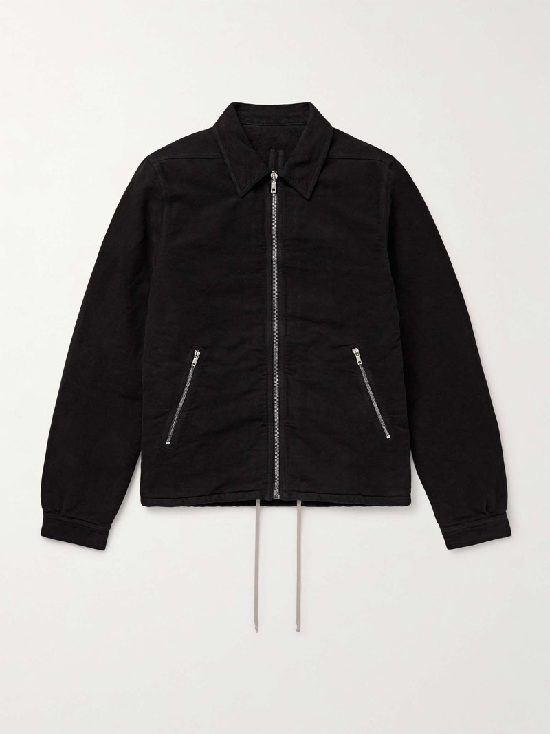 Padded Cotton-Moleskin Jacket - 1