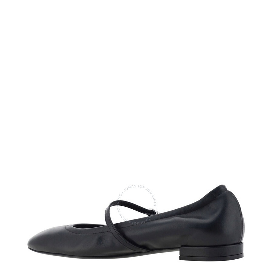 Stuart Weitzman Claris Leather Ballet Flats - 3