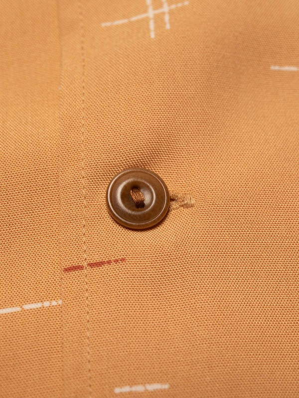 Arvid 50s Hawaii Shirt Ochre - 5
