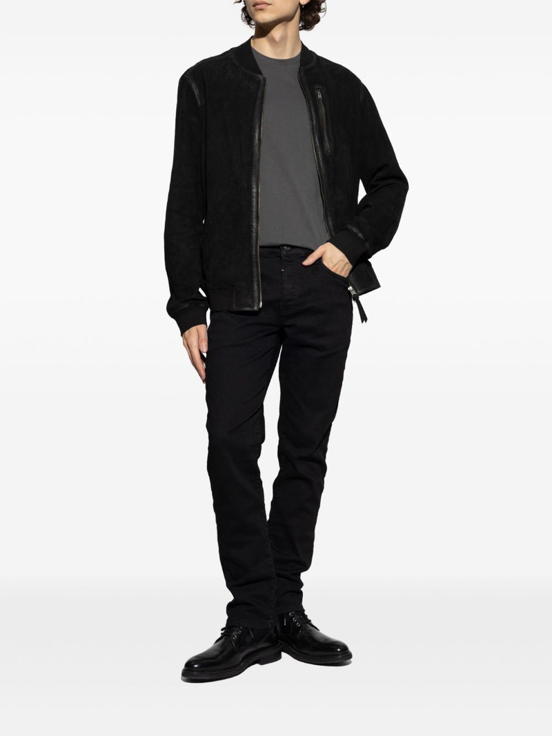 ALLSAINTS suede bomber jacket outlook
