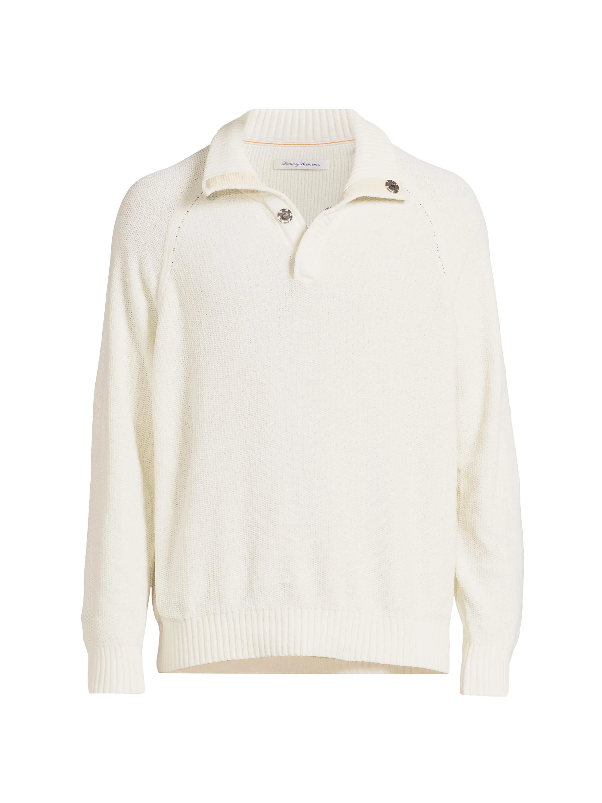 Men's Shoreline Chenille Snap Mock - Warm Mist - 1