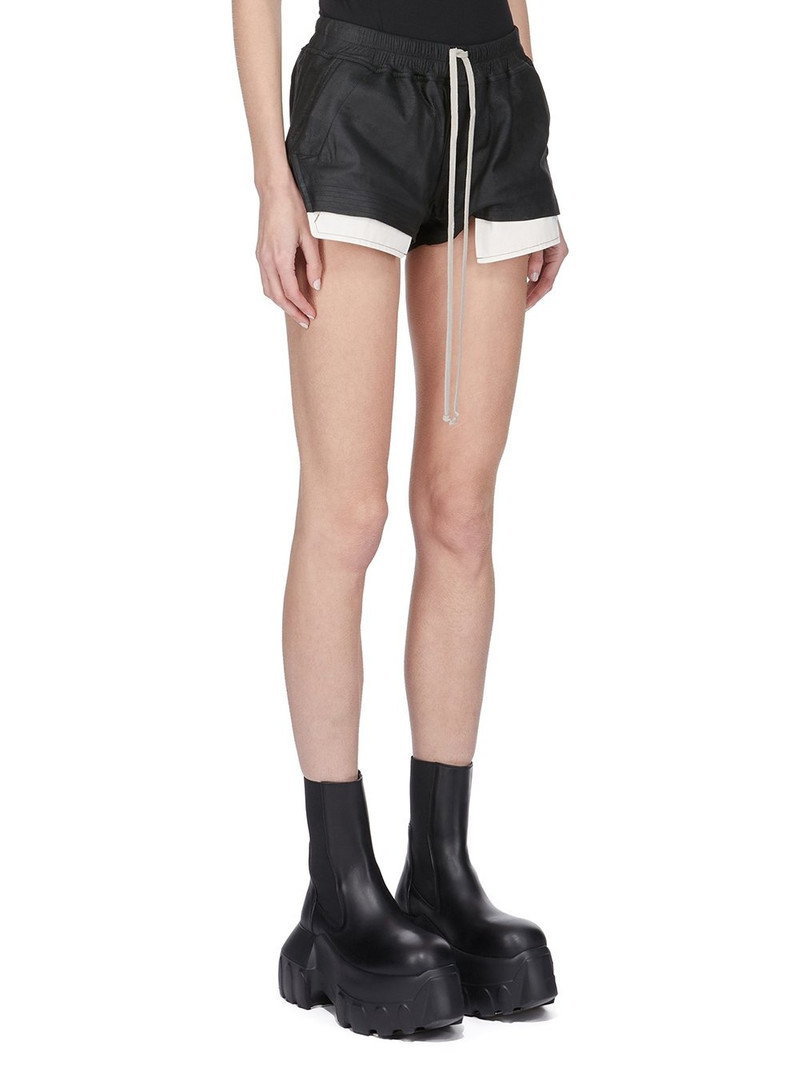 Fog leather shorts Black 2