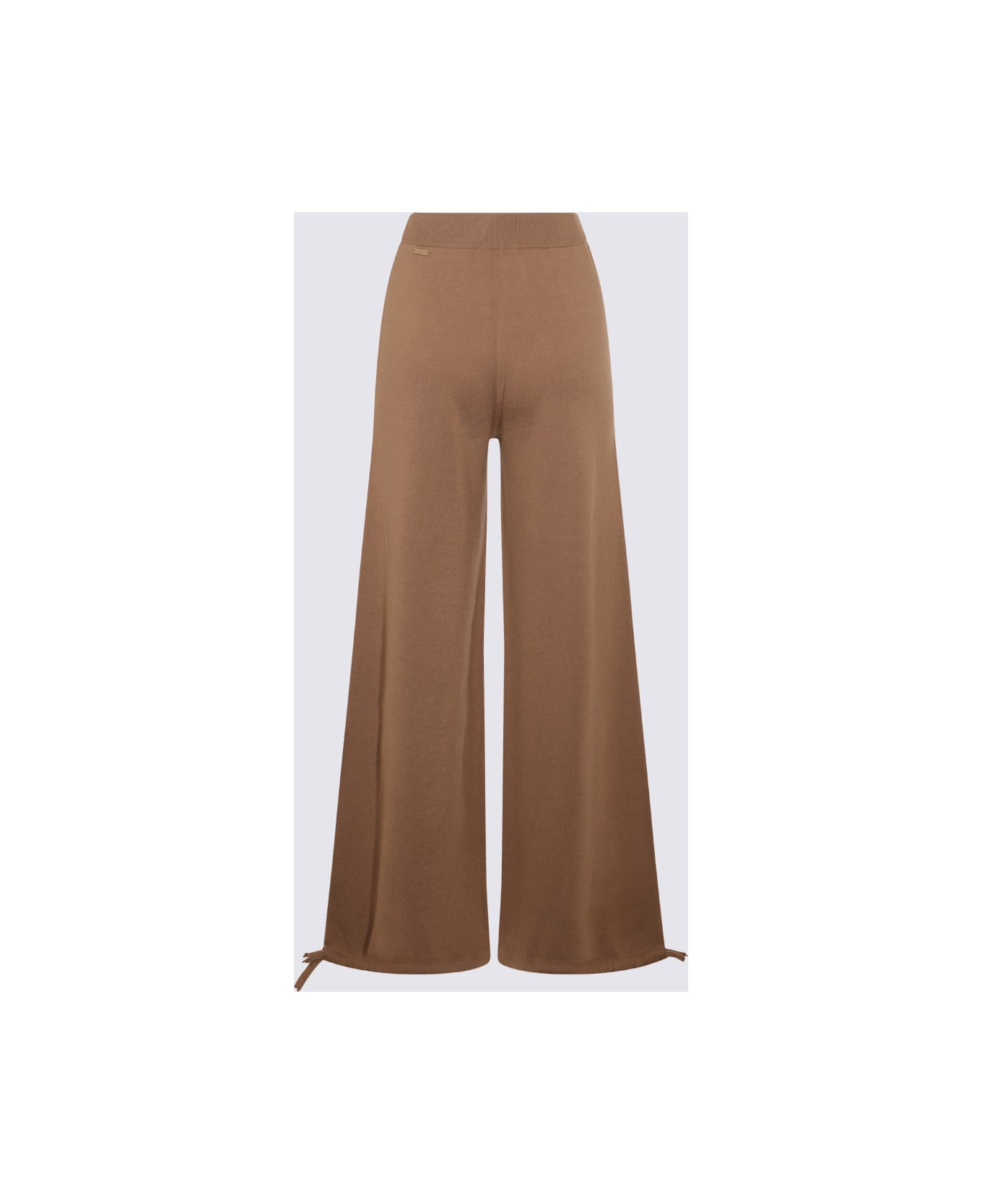 Beige Wool Nigeria Pants - 2