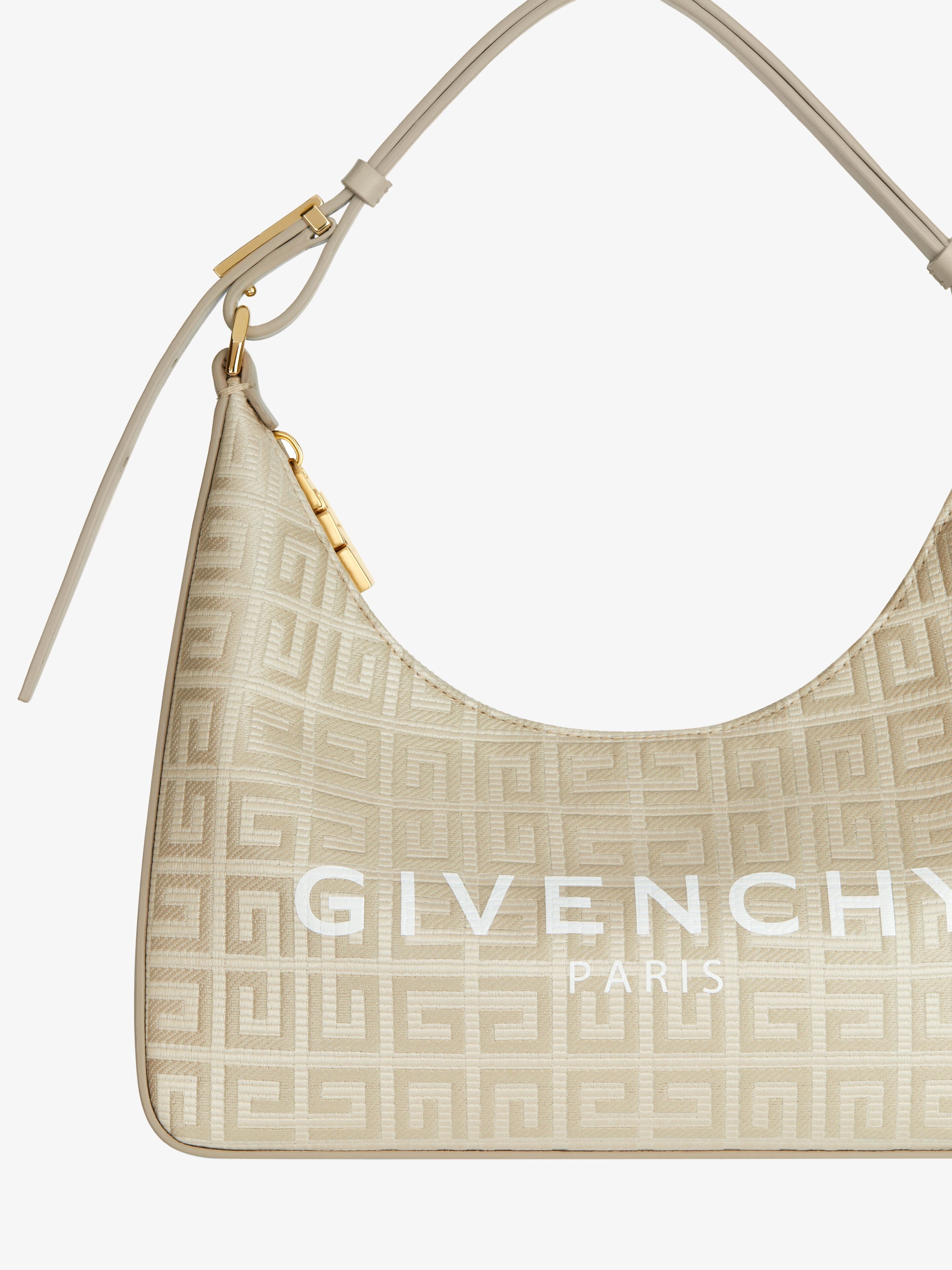 SMALL MOON CUT OUT BAG IN 4G COATED CANVAS - 6