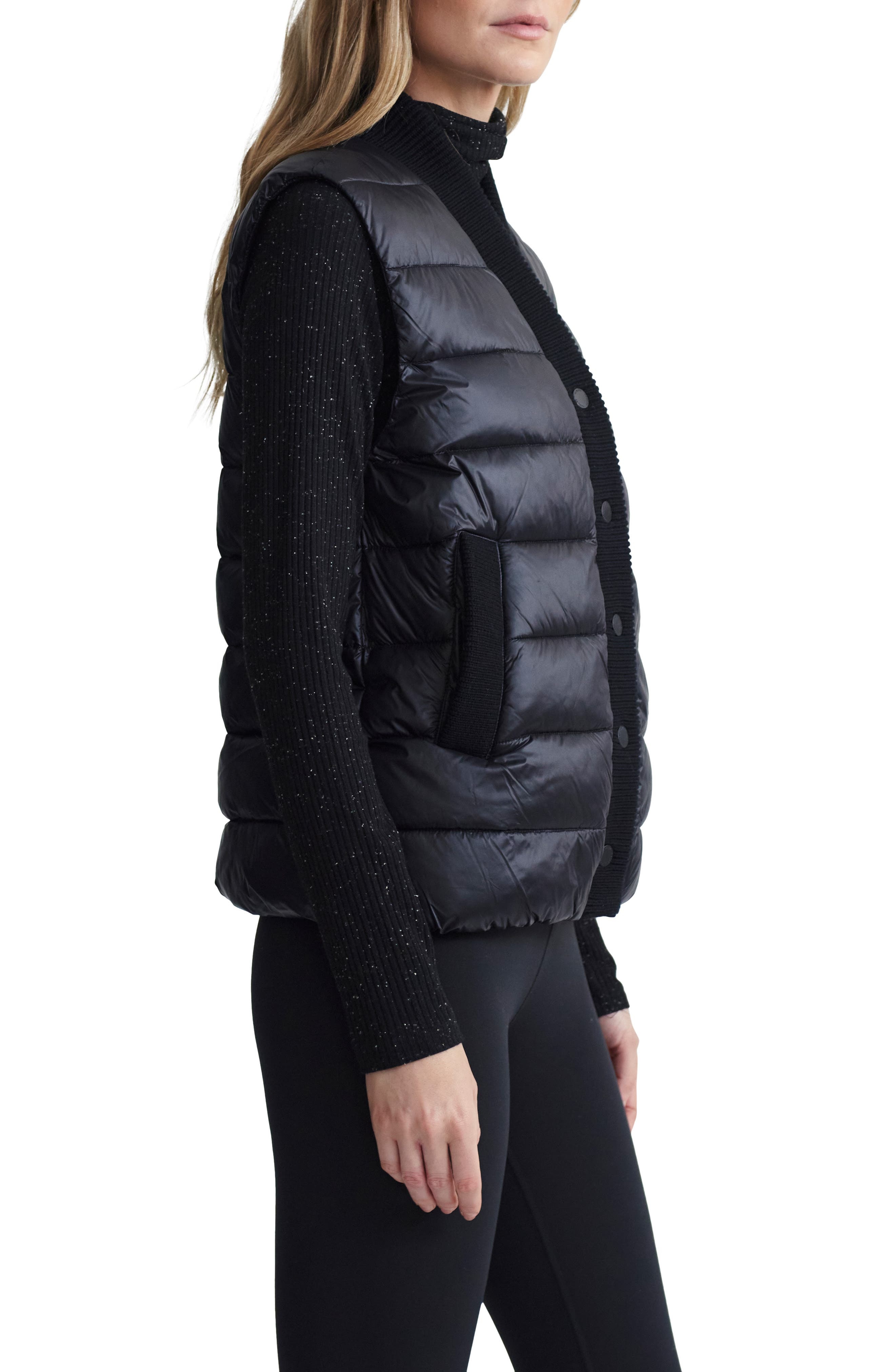 Varley Colwyn Puffer Vest in Black at Nordstrom - 3