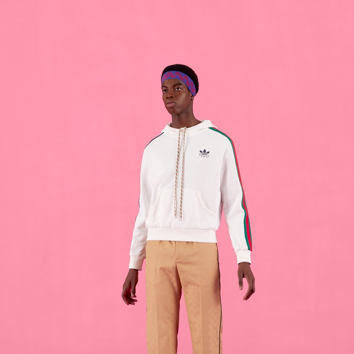 adidas x Gucci cotton sweatshirt - 6
