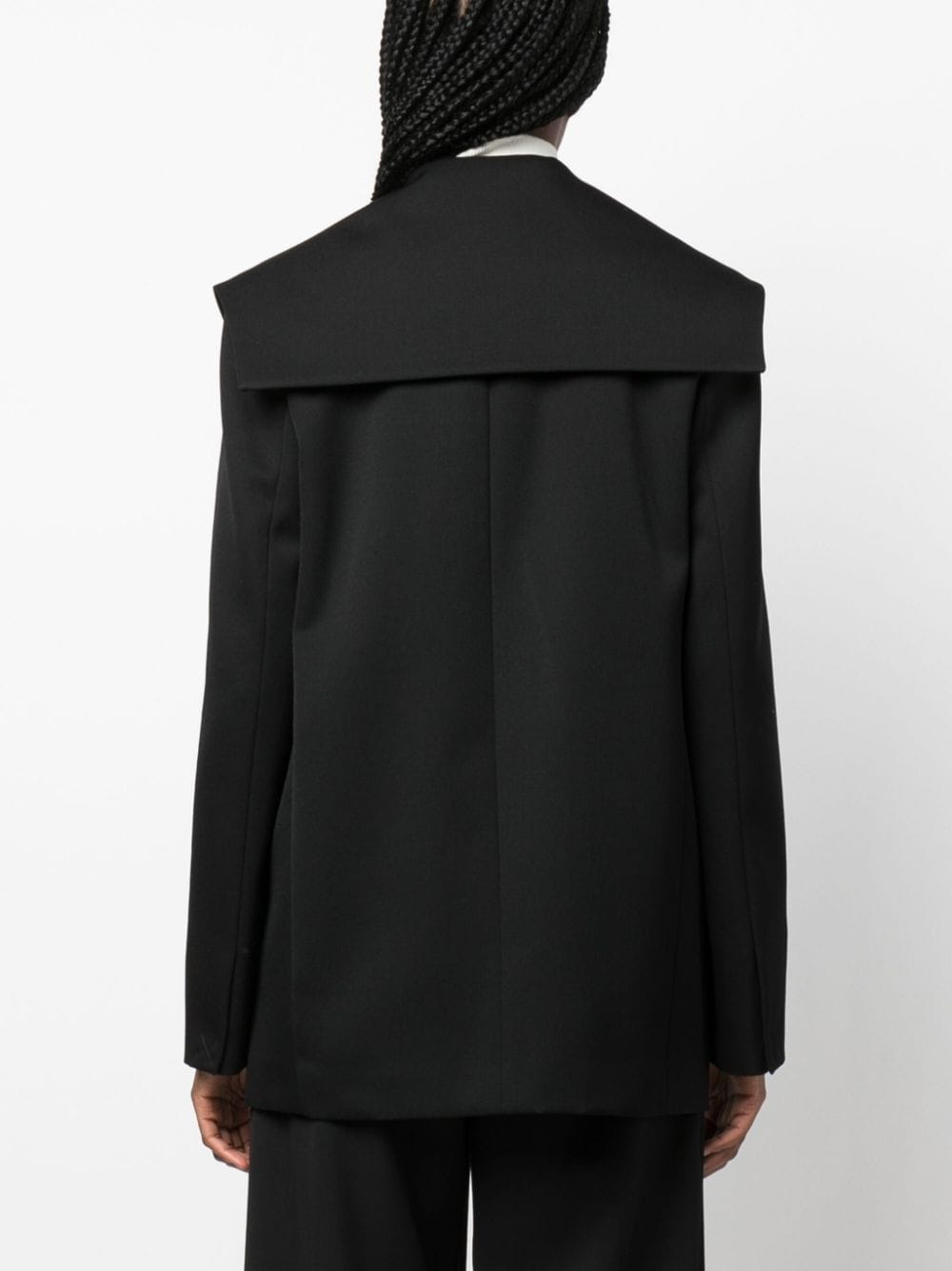 embellished wool blazer - 4