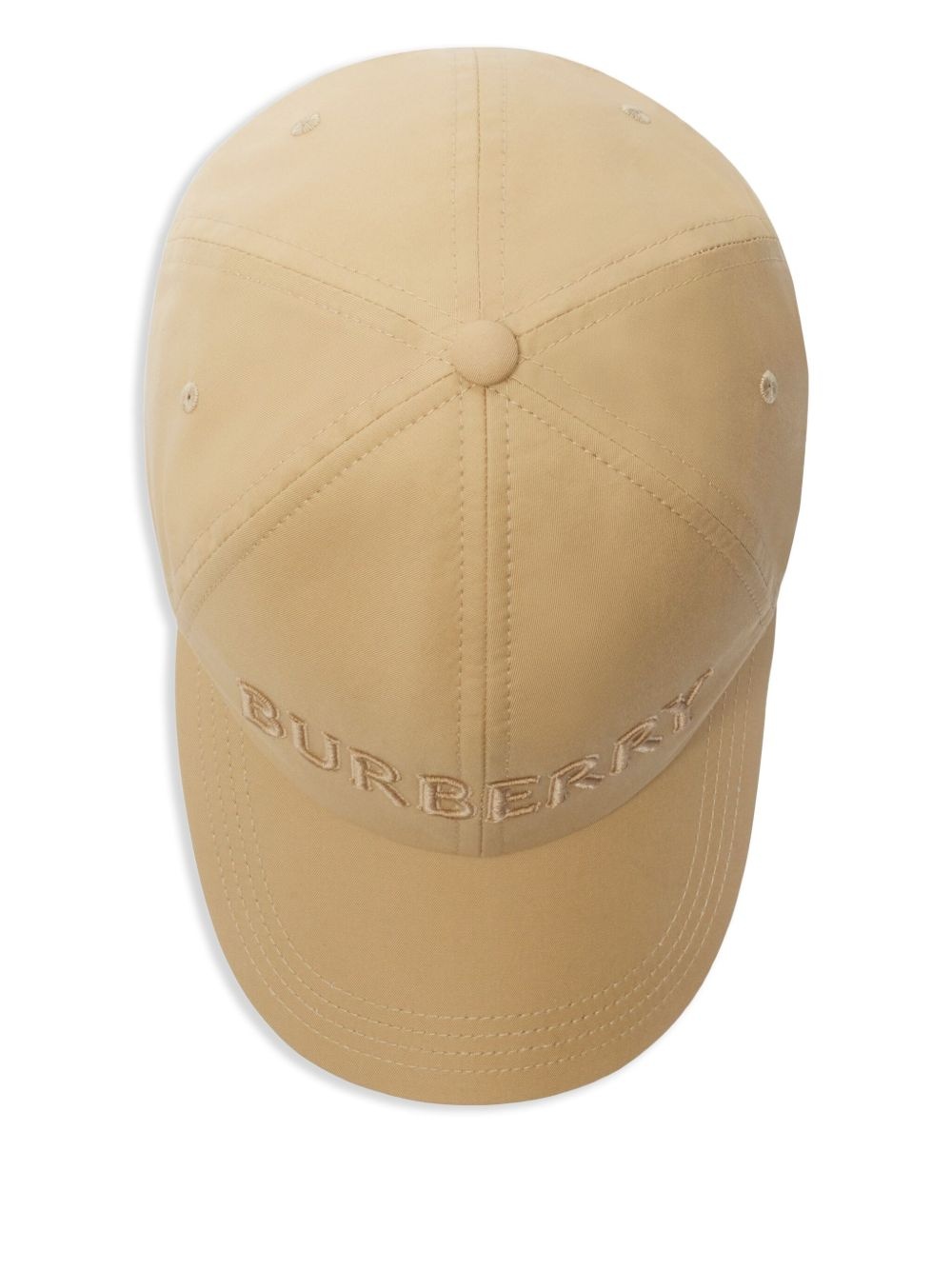 logo gabardine baseball cap - 3