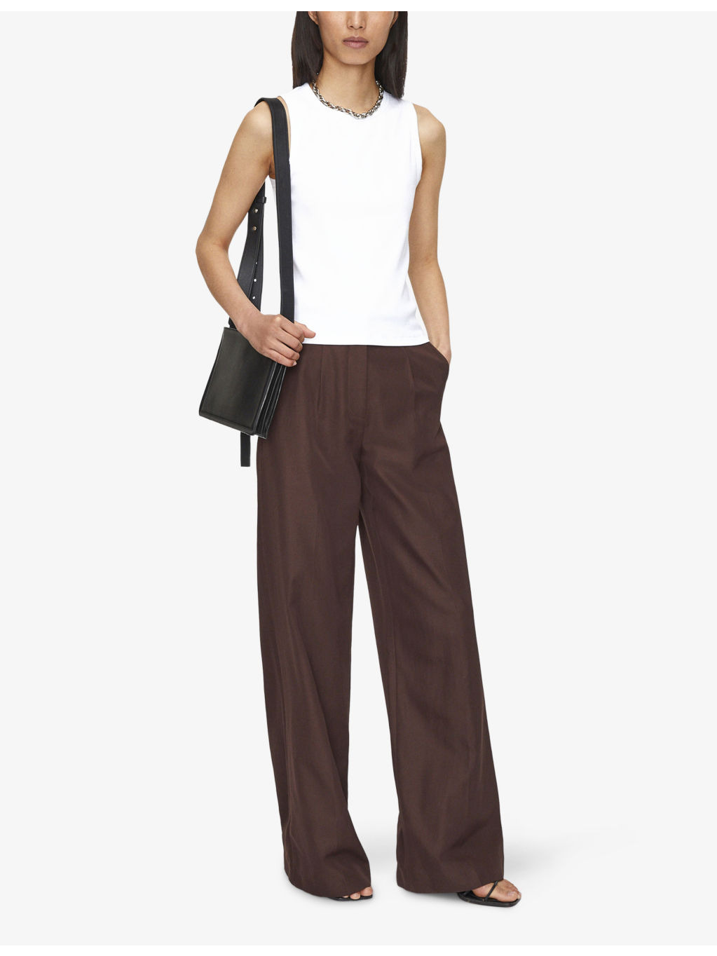 The Jersey Rib Round-Neck Stretch-Cotton Tank Top - 2