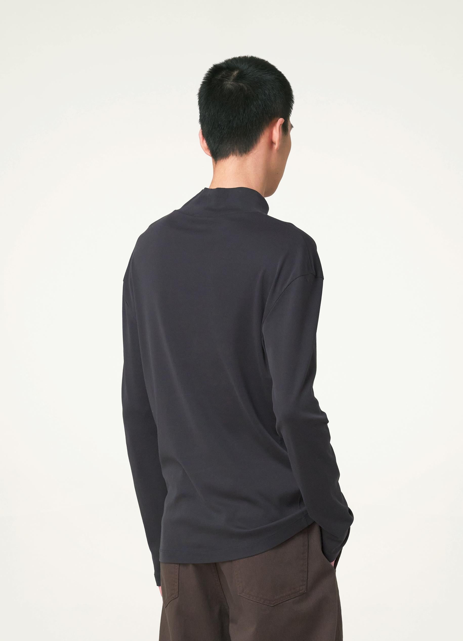 LONG SLEEVE RIB TURTLENECK - 3