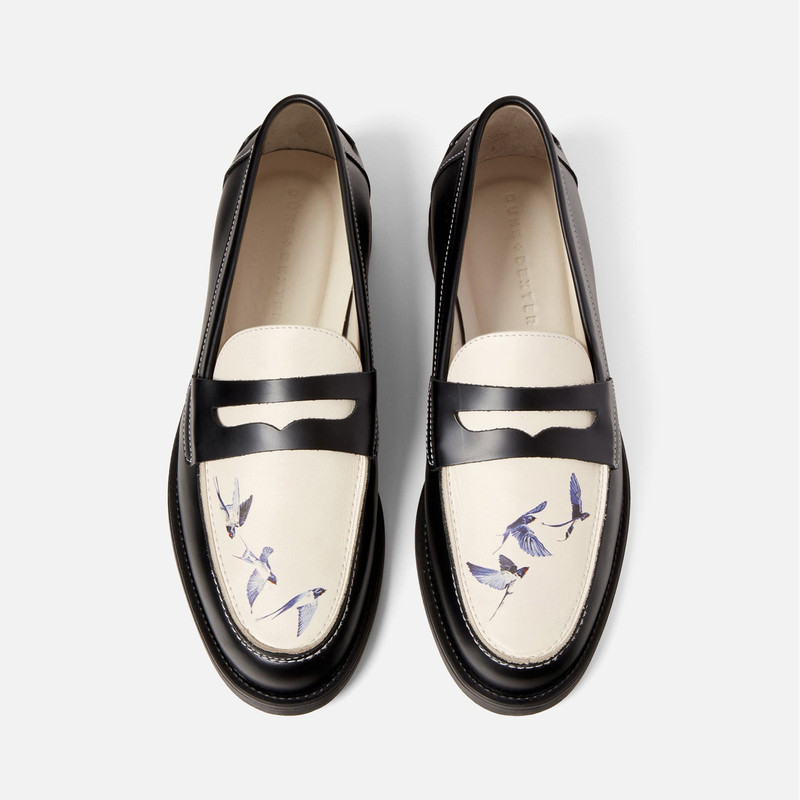 DUKE + DEXTER Wilde Swallow Penny Loafer - Men's outlook