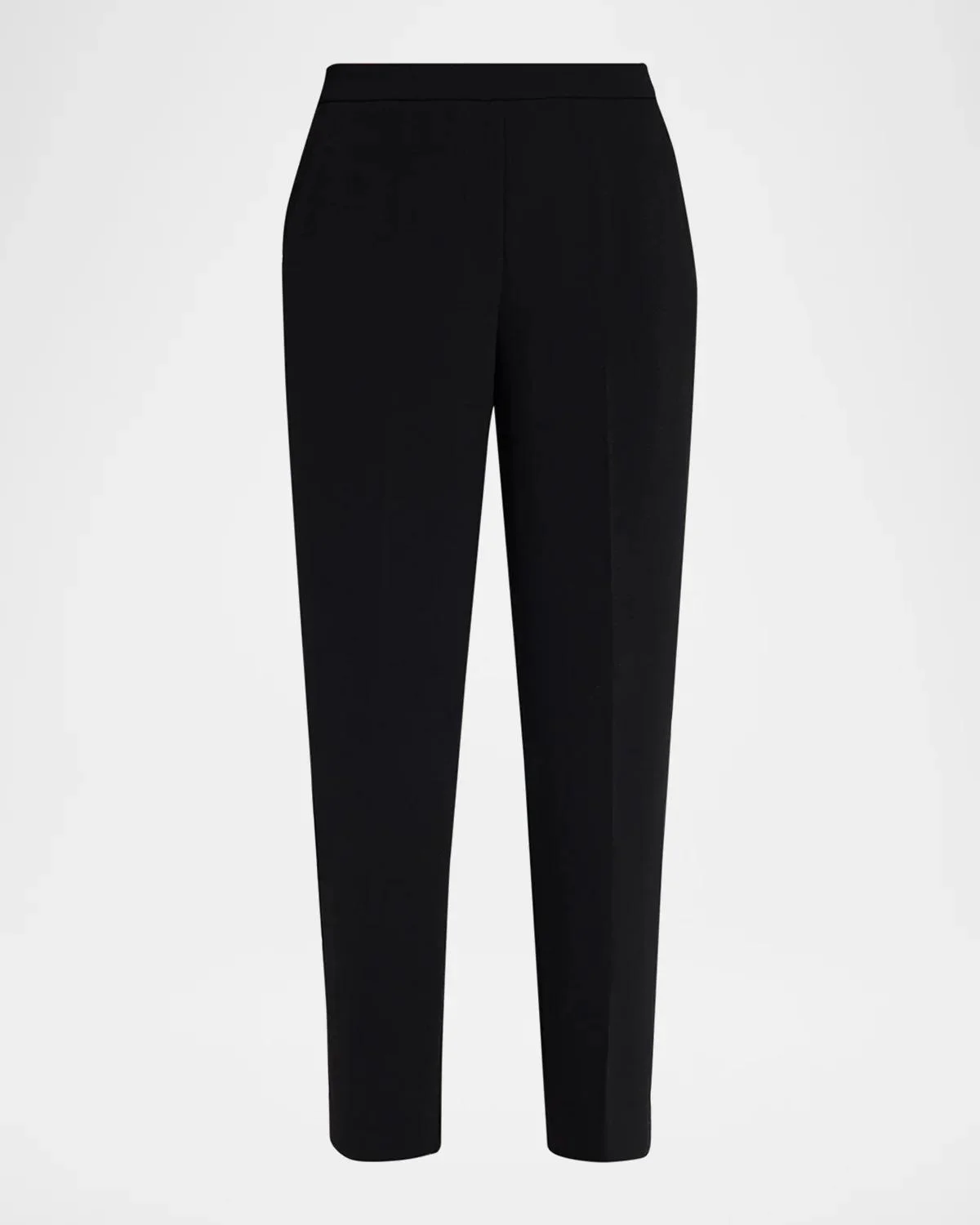 Aubree Tapered Crepe Ankle Pants - 1