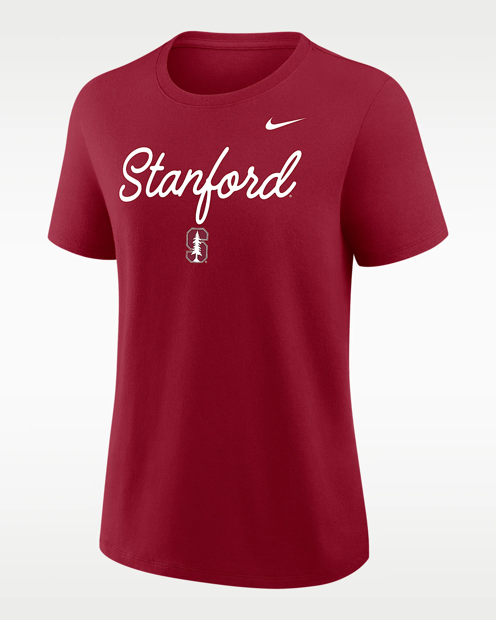 Stanford Script Mantra Logo Women's Nike College T-Shirt - 1