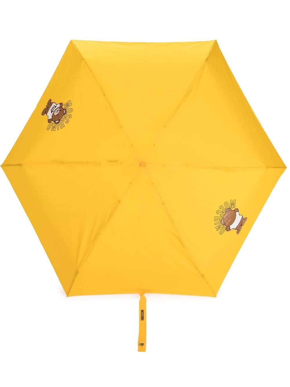 Teddy Bear-print folded umbrella - 1