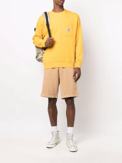 Carhartt chest logo-patch jumper outlook