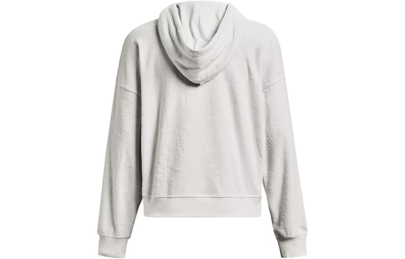 Under Armour (WMNS) Under Armour Journey Terry Hoodie 'Light Grey' 1376915-006 outlook