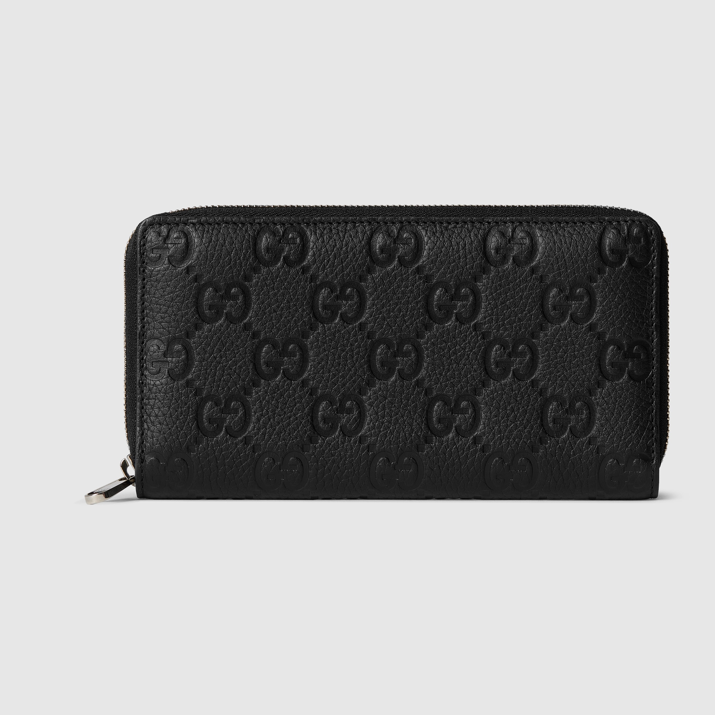 Gucci Imprint zip around wallet - 1