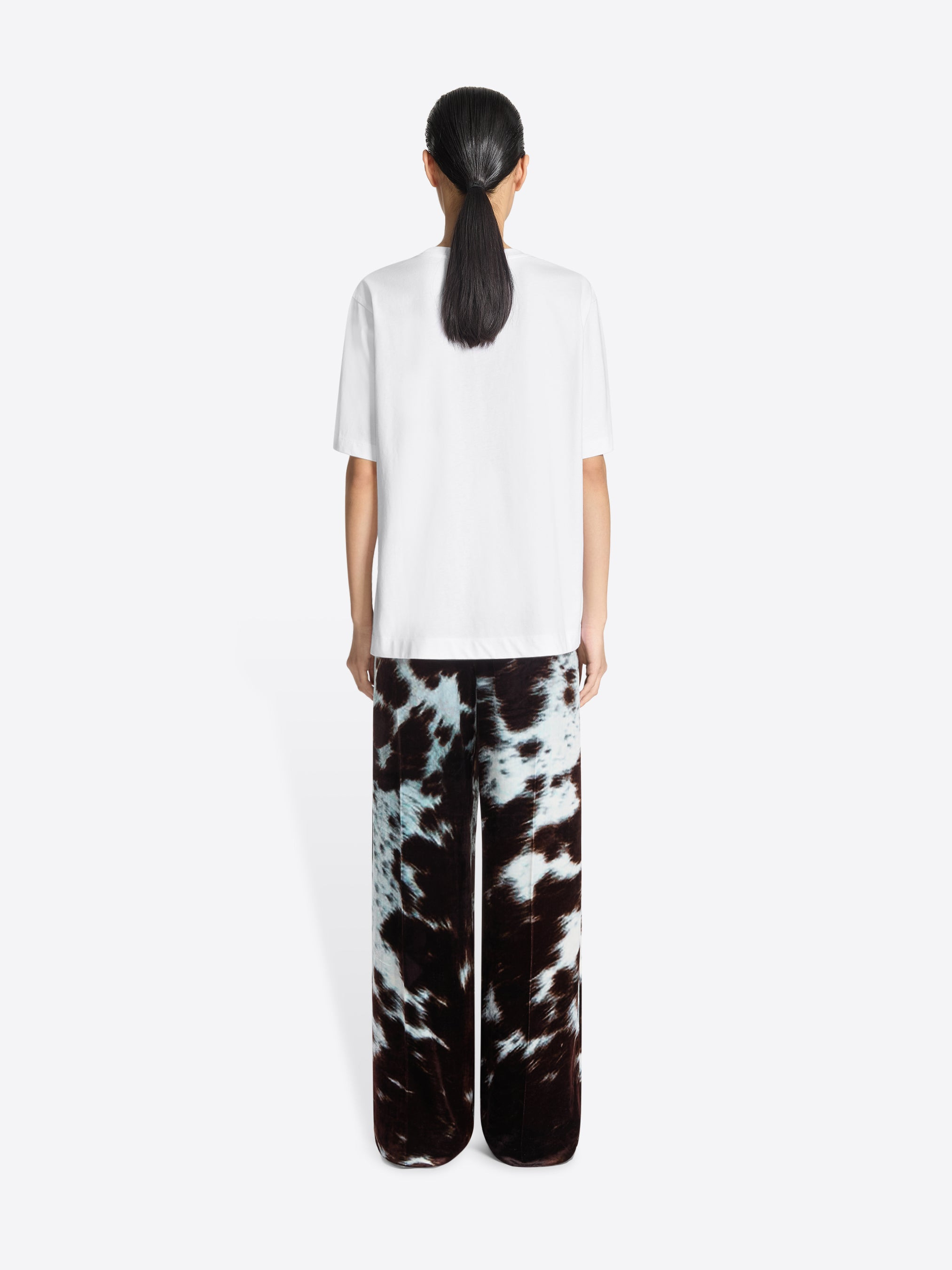 BUTTONED COTTON TEE - 4