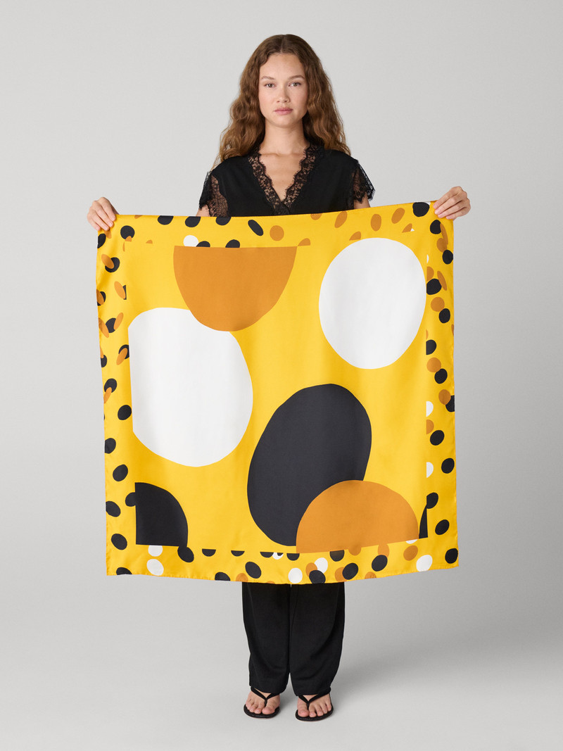 DIANE VON FURSTENBERG Flag Scarf outlook