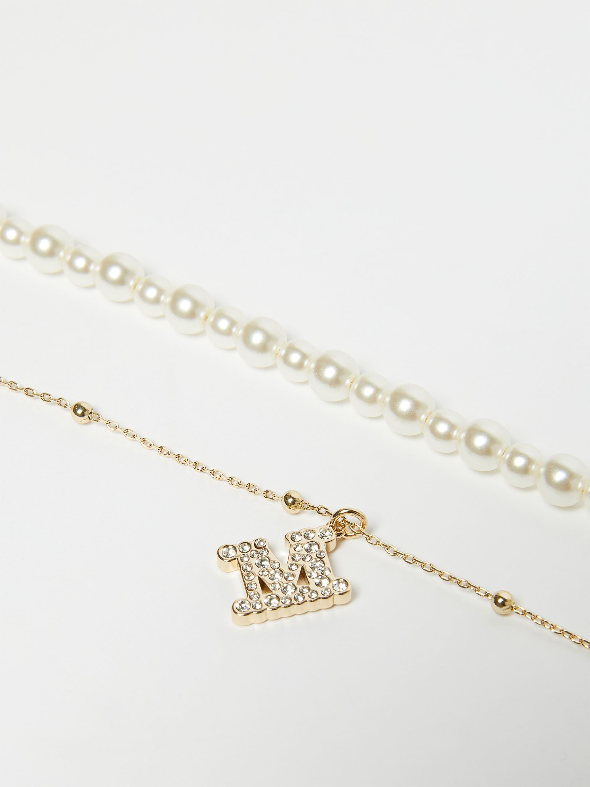 BRACELETY1 Charm bracelet with pearls - 2