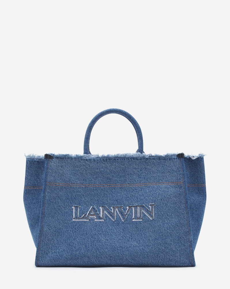 IN&OUT MM TOTE BAG IN DENIM 1