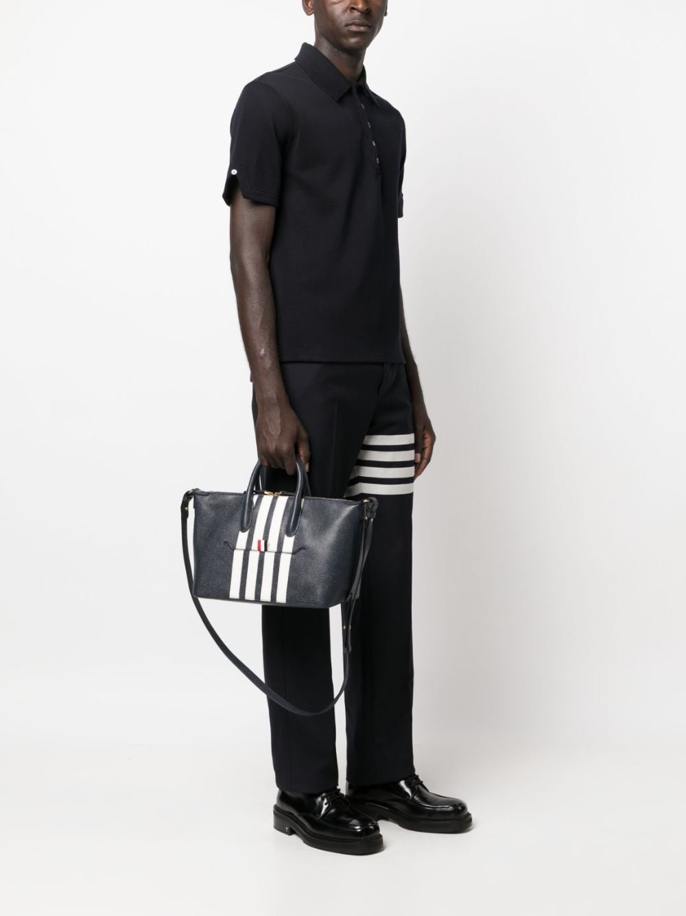 4-Bar Stripe tote bag - 2