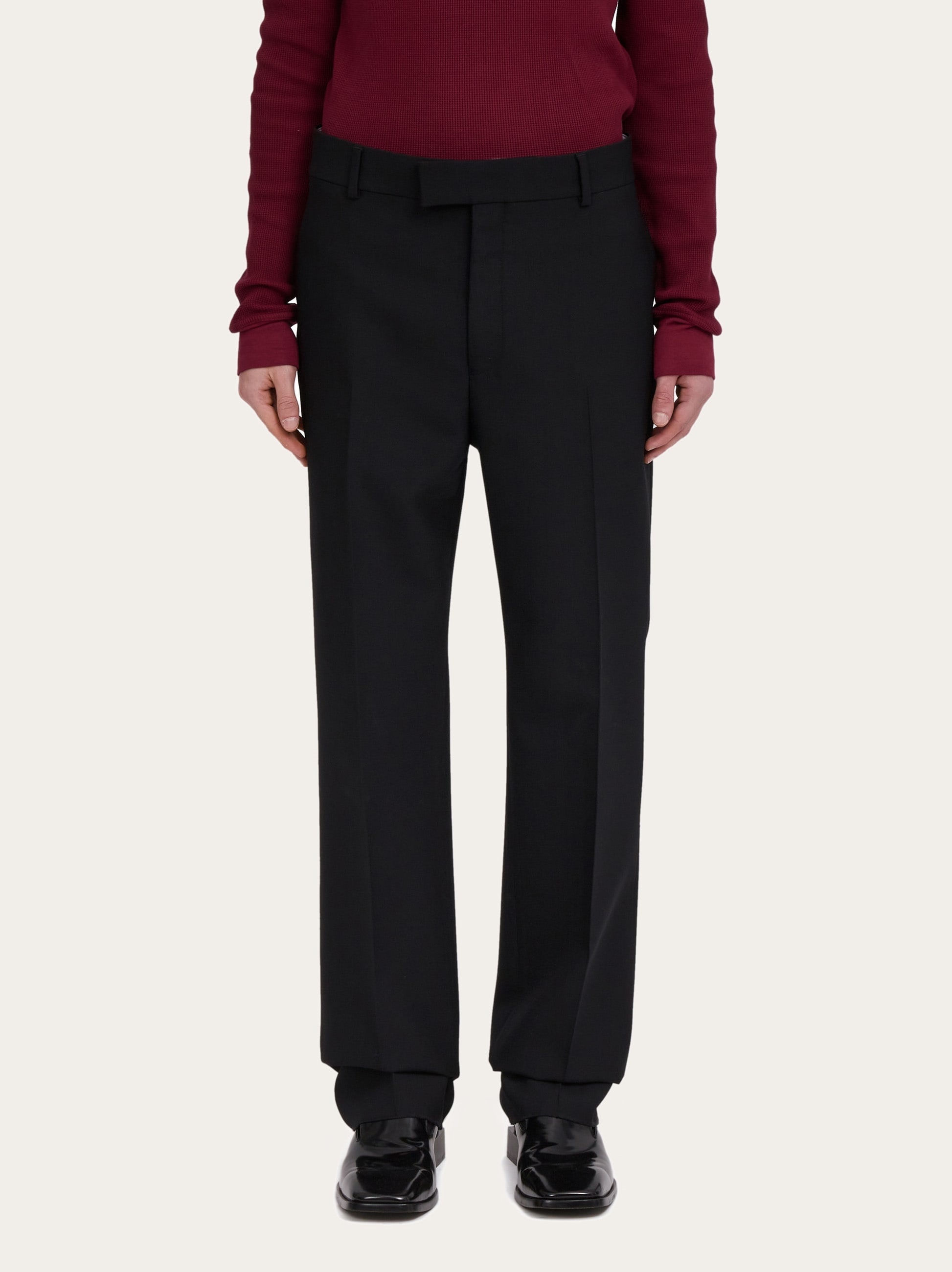 Flat front trouser - 2