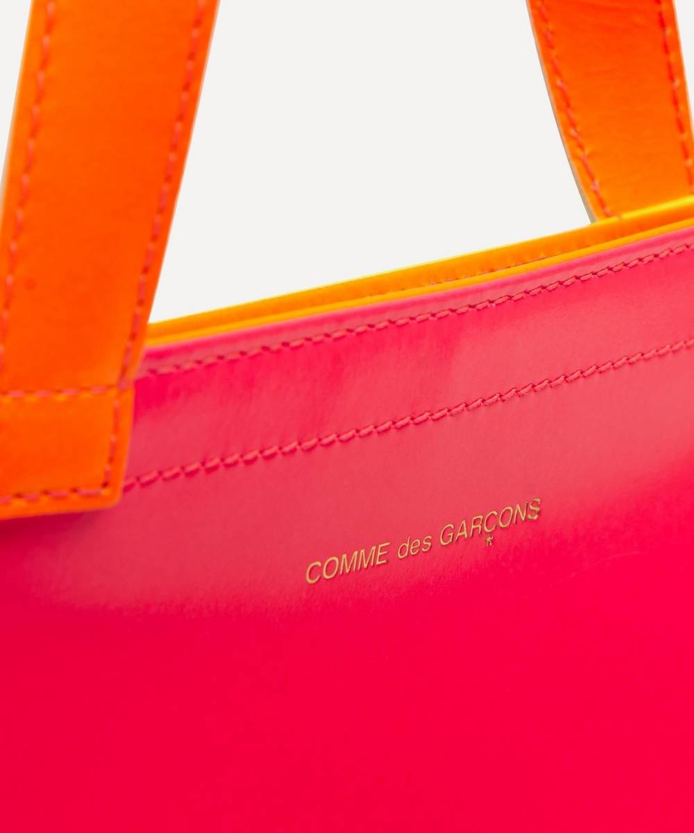 Super Fluo Leather Tote Bag - 5