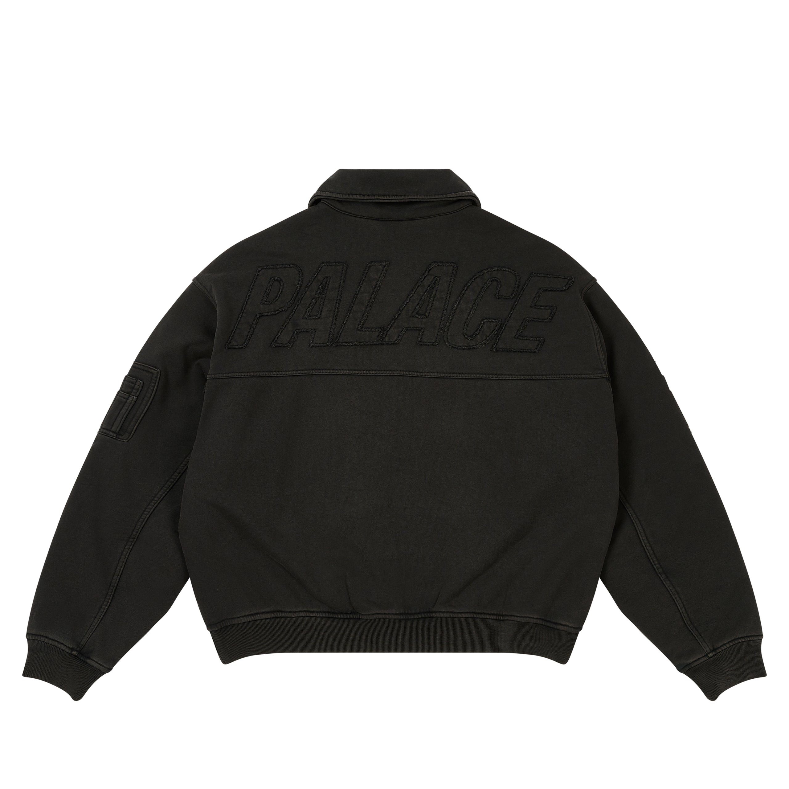 PALACE HEAVY BOMBER JACKET BLACK | REVERSIBLE