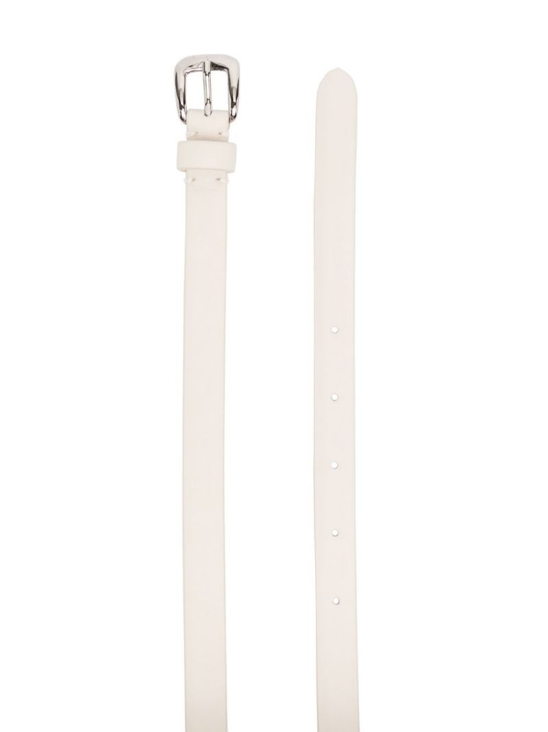 【Maison Margiela】 BELT 15 MM Maison Margiela 15mm polished-buckle belt | REVERSIBLE