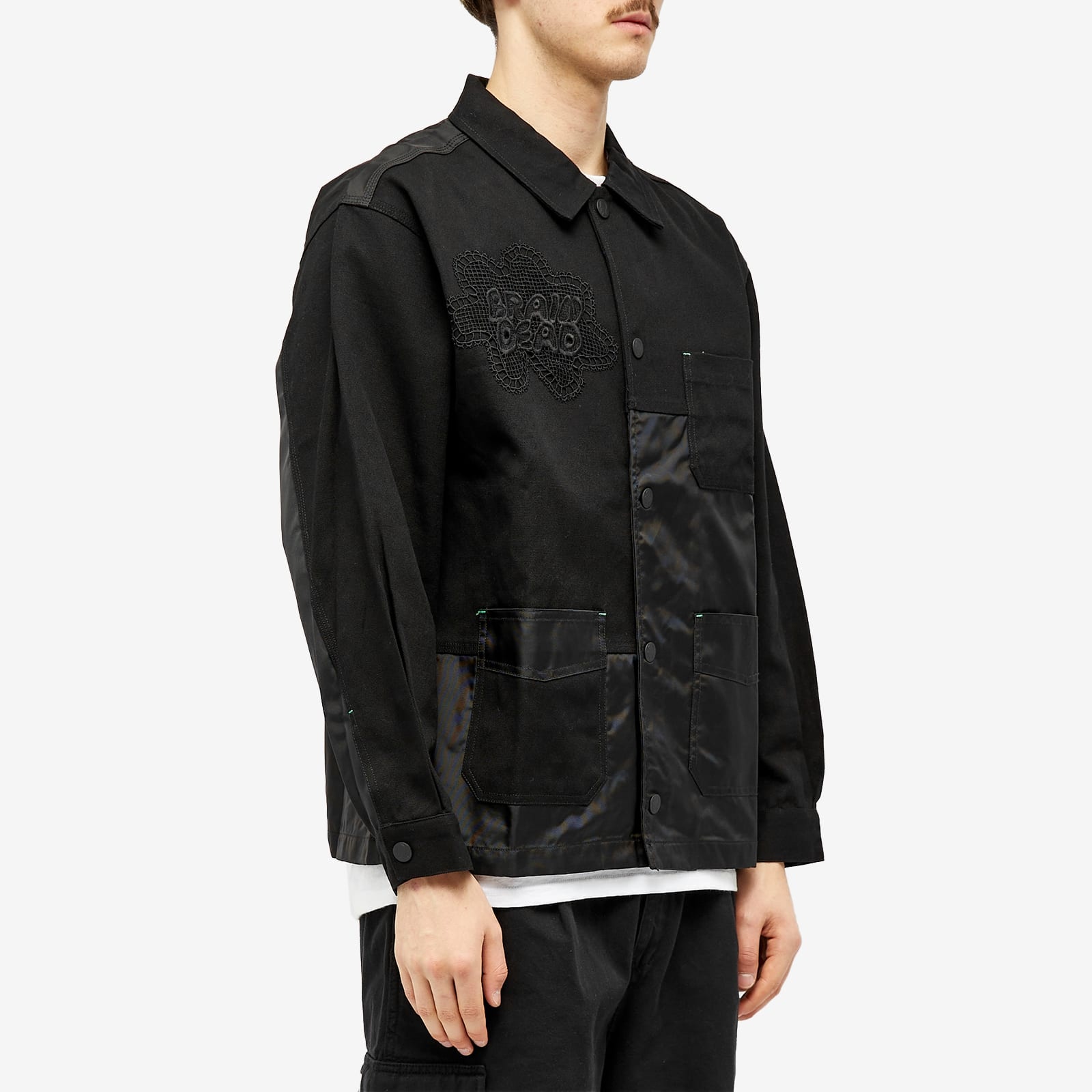 BRAIN DEAD Brain Dead Doily Chore Jacket | REVERSIBLE