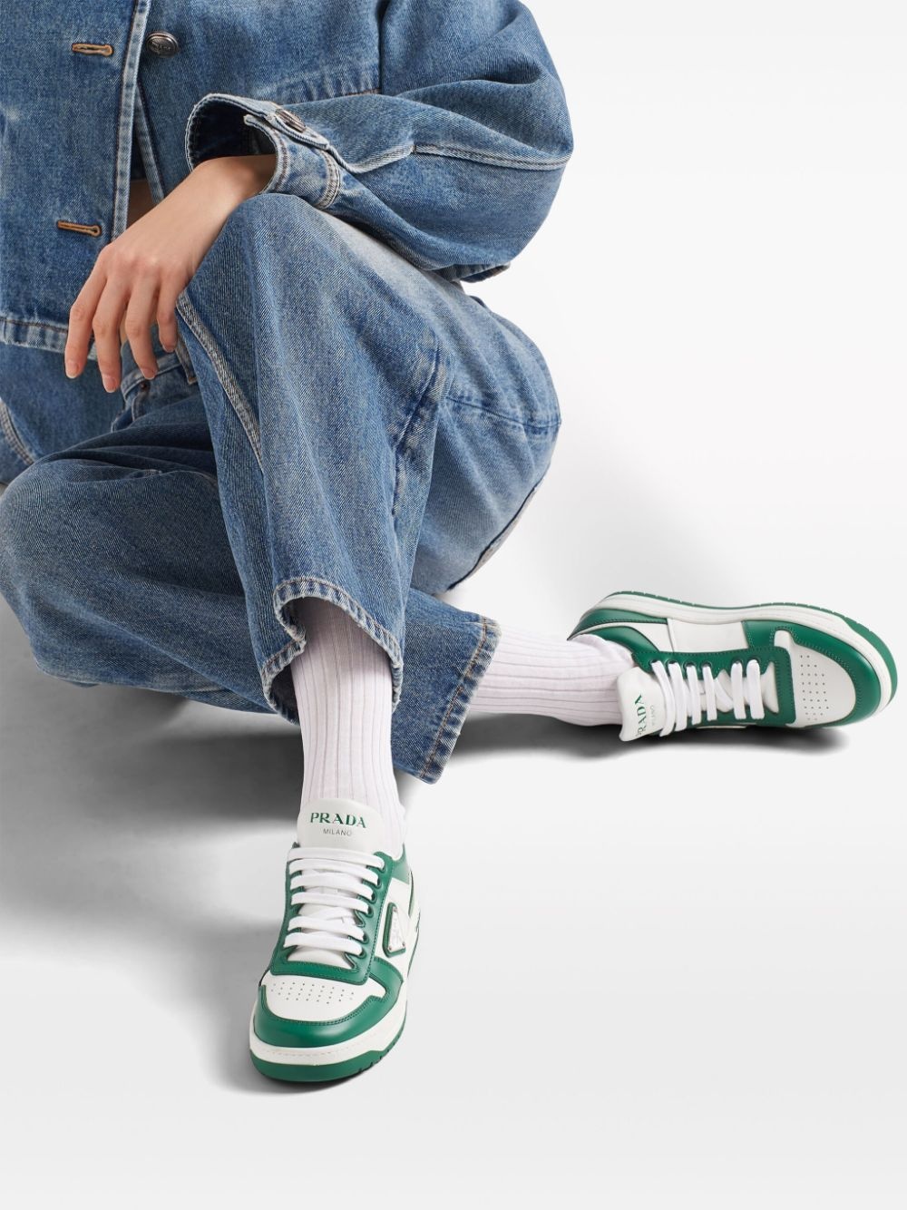 Downtown leather sneakers - 7