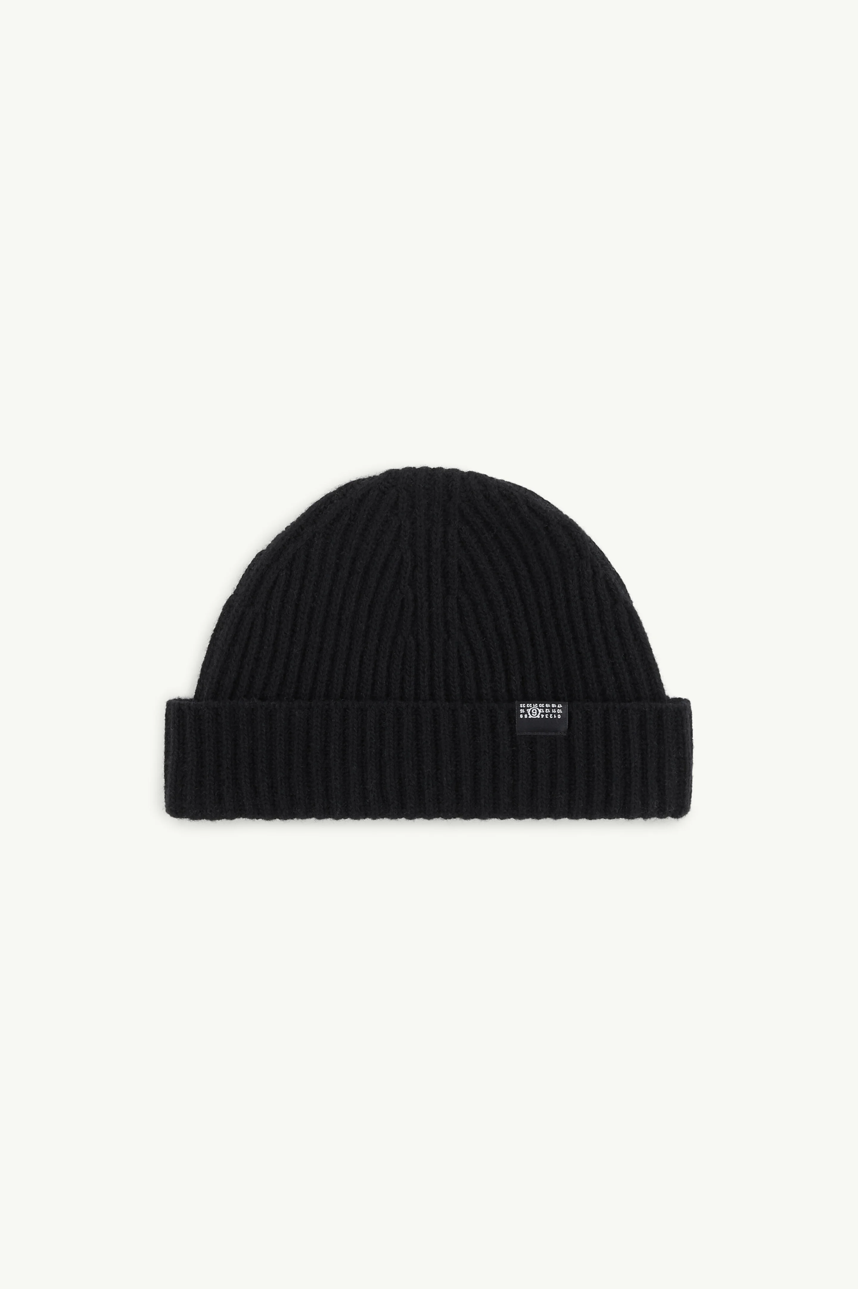 Ribbed wool beanie - 1