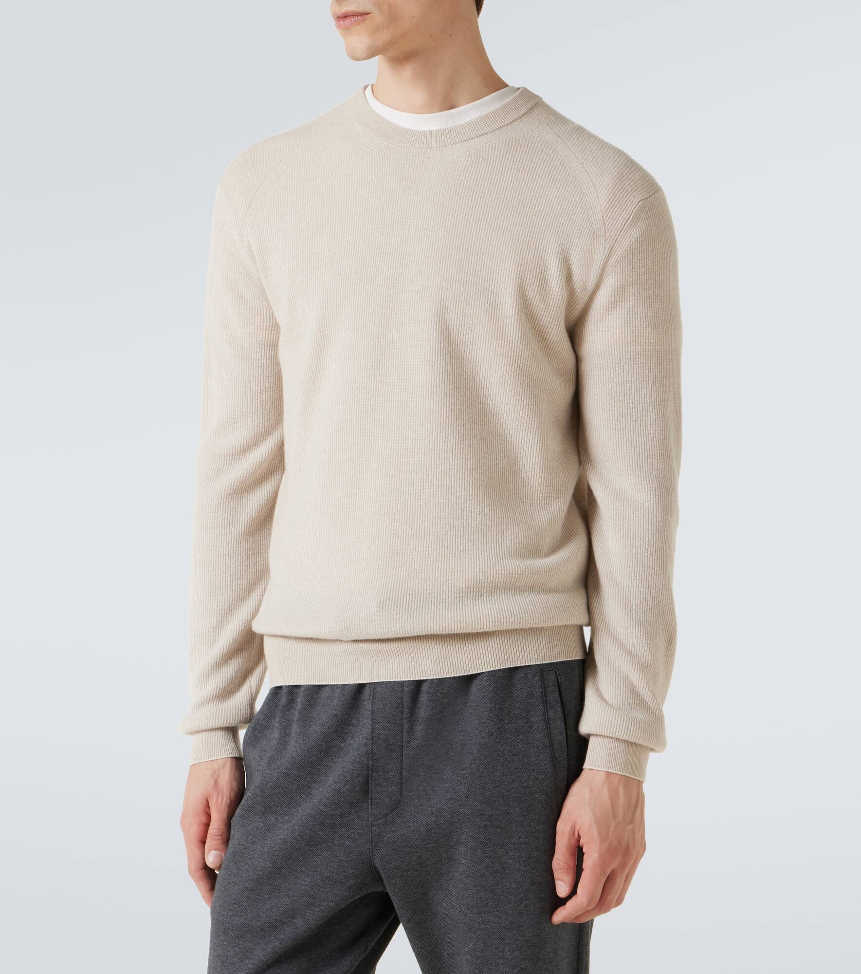 cashmere and wool sweater - 3