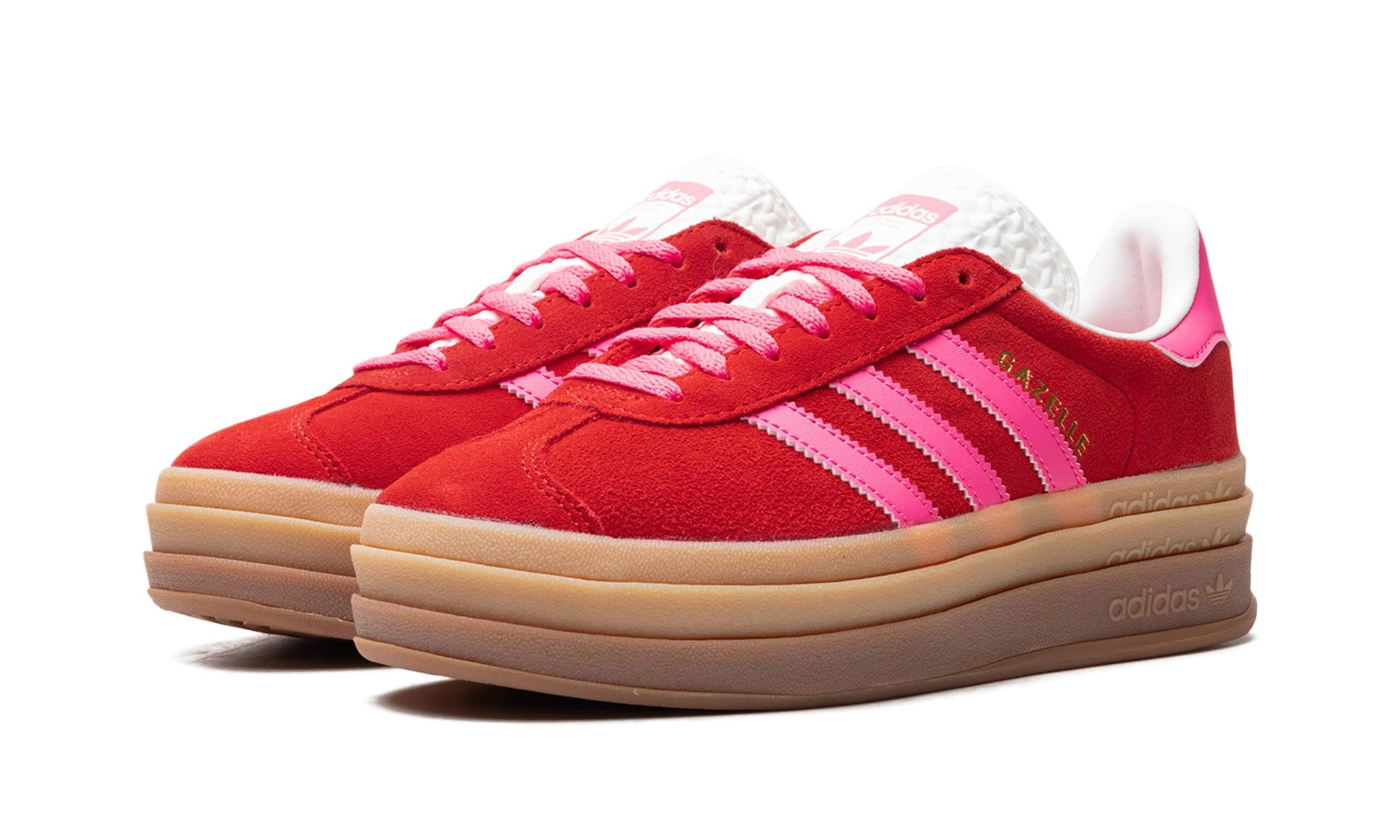 Gazelle Bold WMNS "Collegiate Red Lucid Pink" - 2