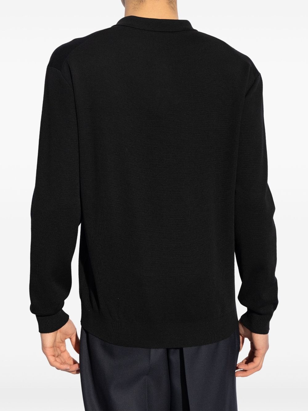 fine-knit polo shirt - 4