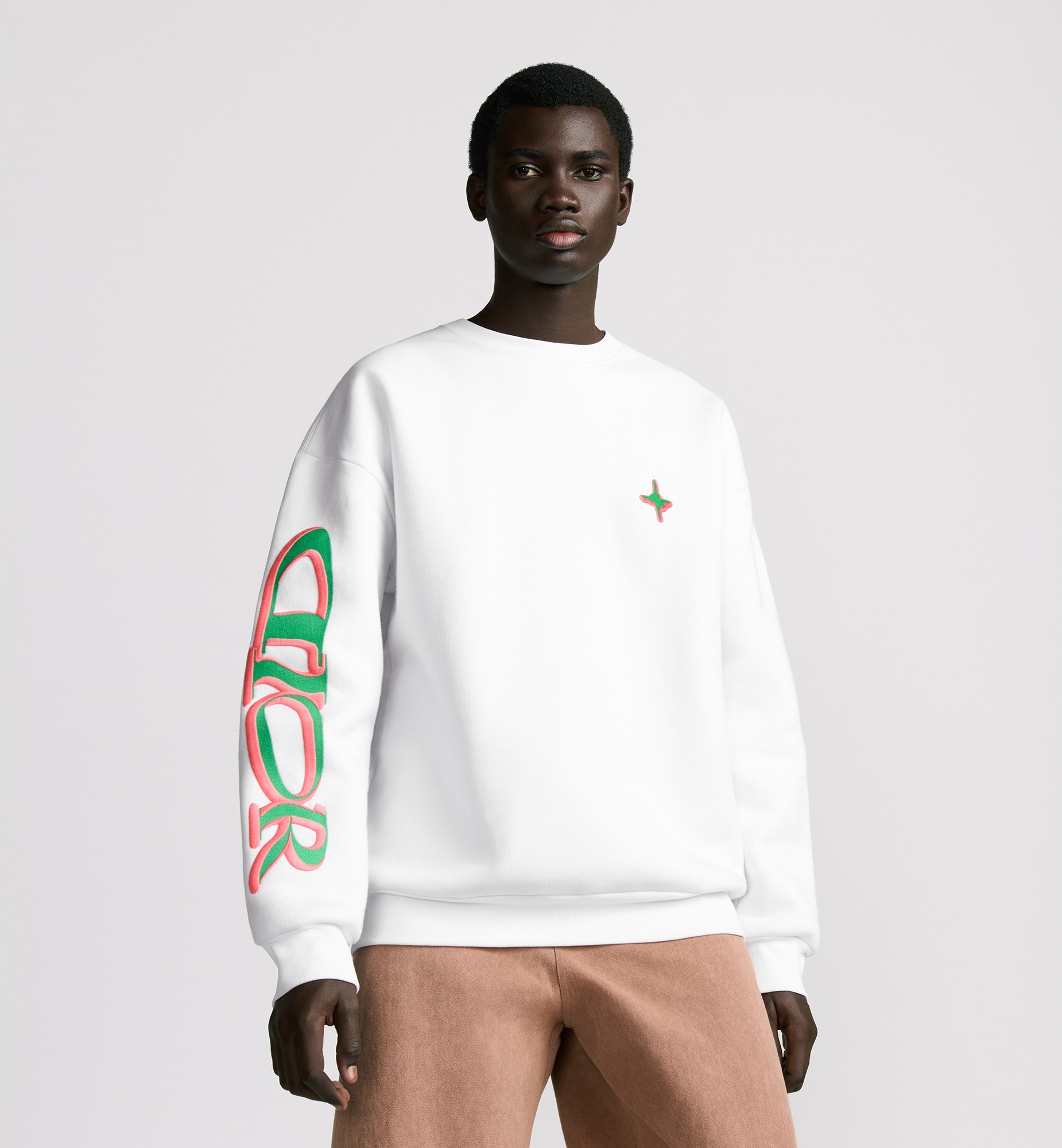 【限定コラボ】Dior★DIOR AND LEWIS HAMILTON スウェットシャツ Dior DIOR AND LEWIS HAMILTON Sweatshirt | REVERSIBLE
