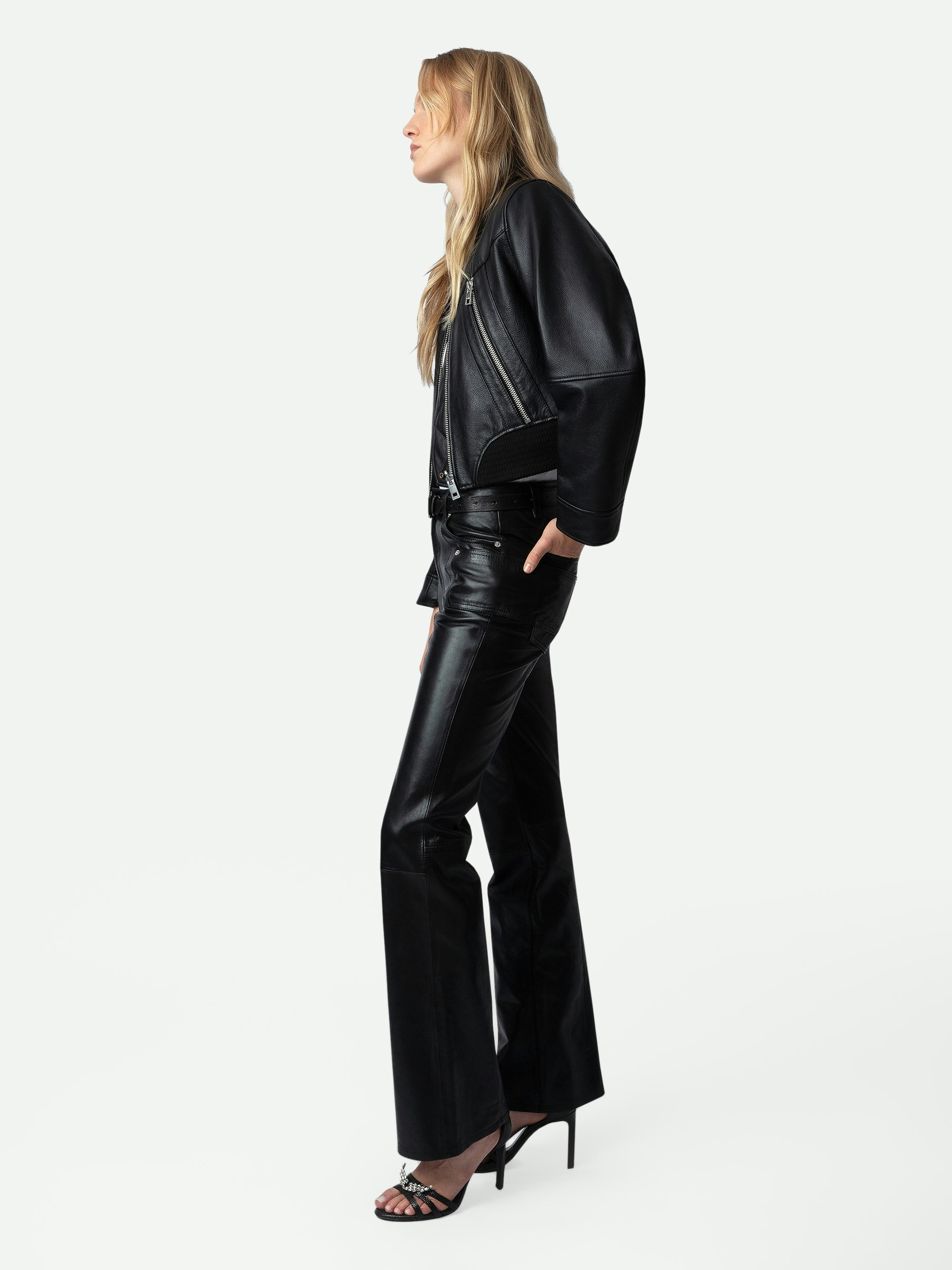 Elvir Leather Pants - 6