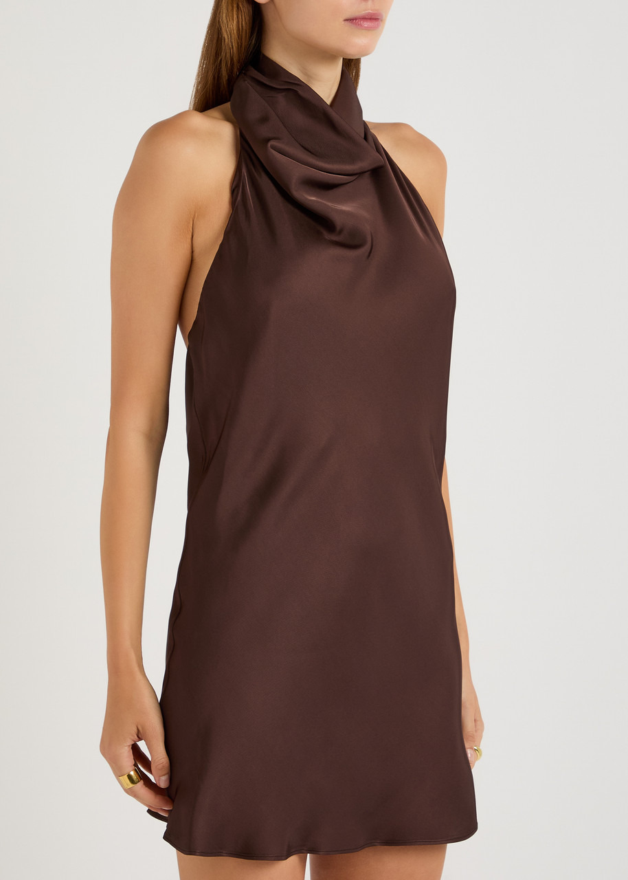 Armarium Camille Satin Mini Dress - 2