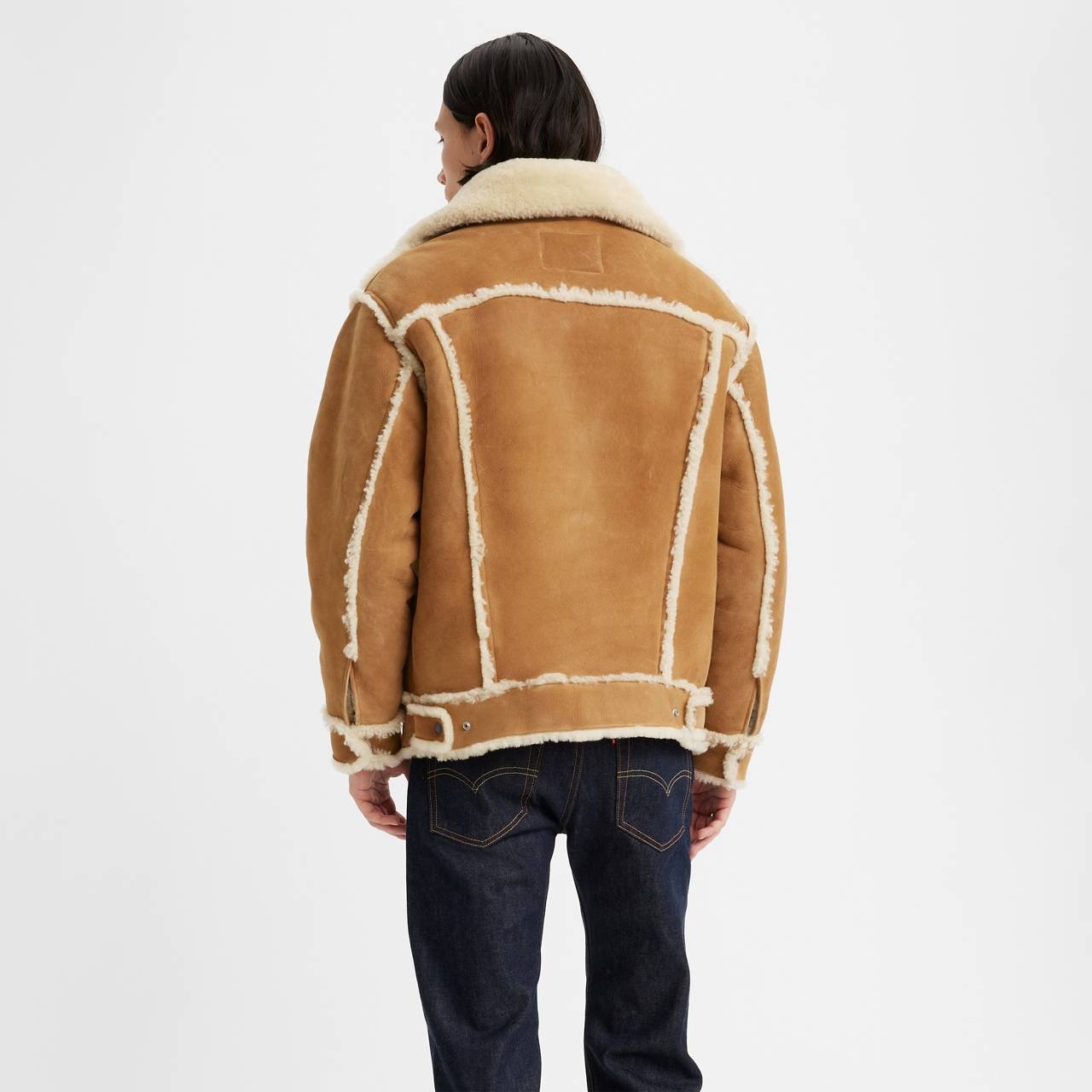 SHEARLING TRUCKER JACKET - 3