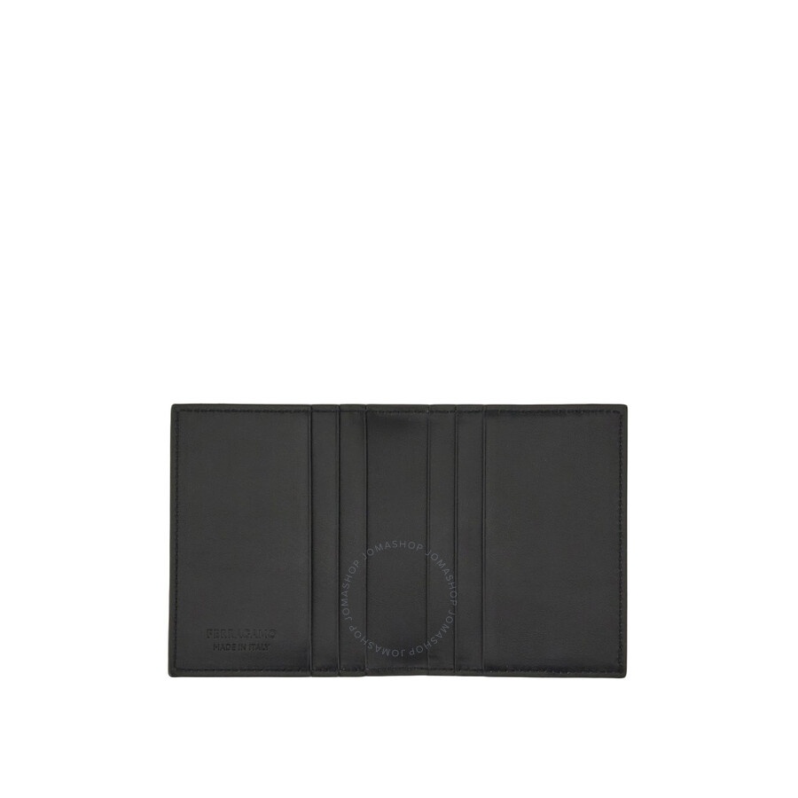 Ferragamo Dual Tone Effect Calfskin Credit Card Holder - 3