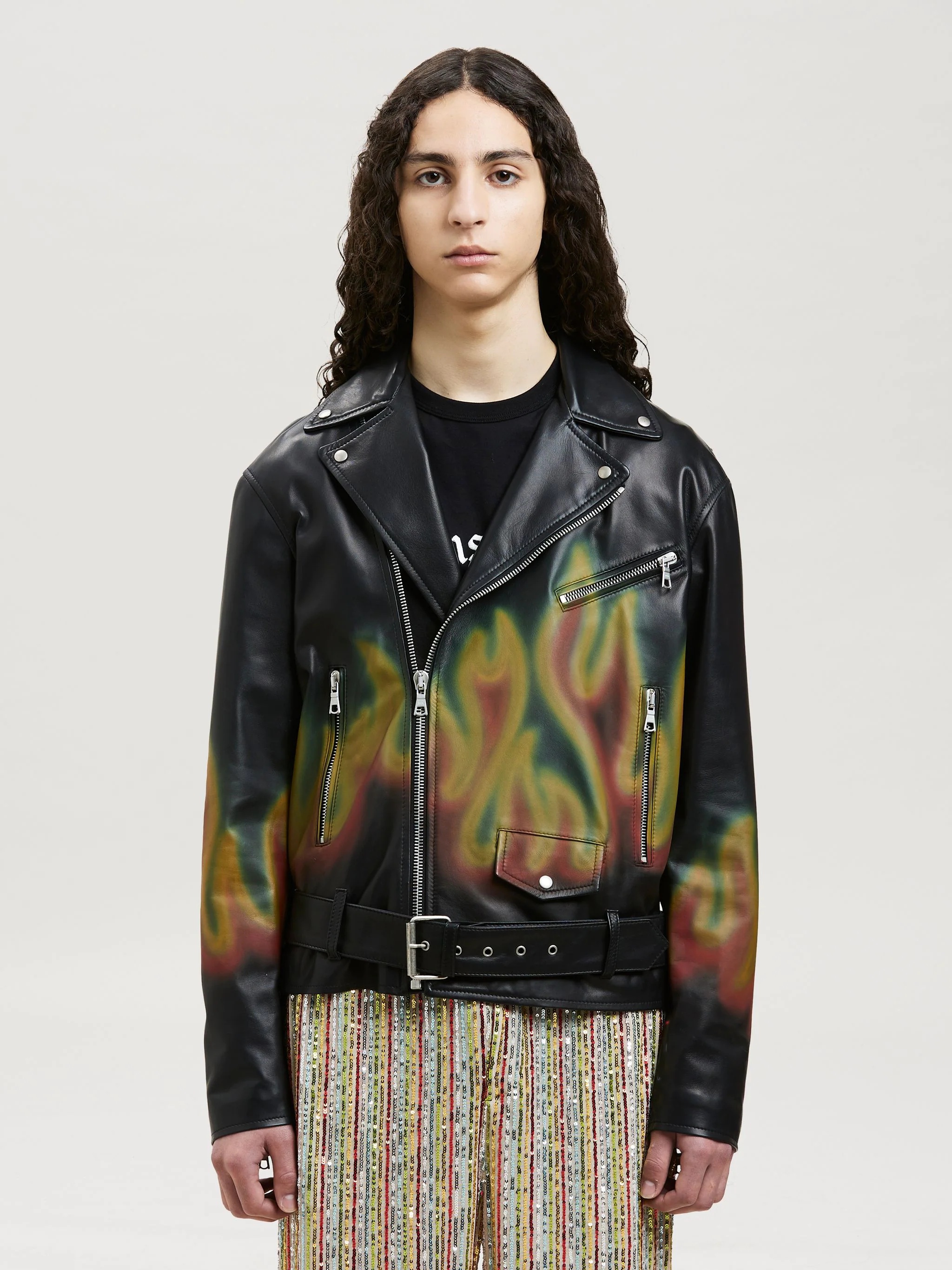 BURNING LEATHER JACKET - 3
