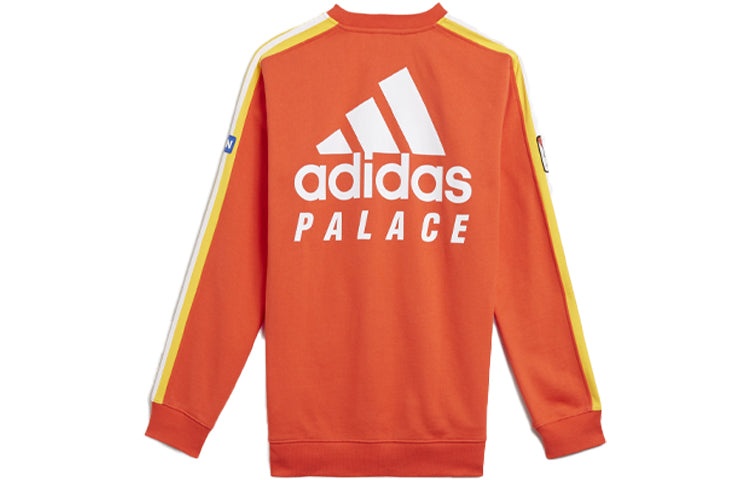 adidas x Palace Unisex Round-neck Sweatshirt Orange GL7172 - 2