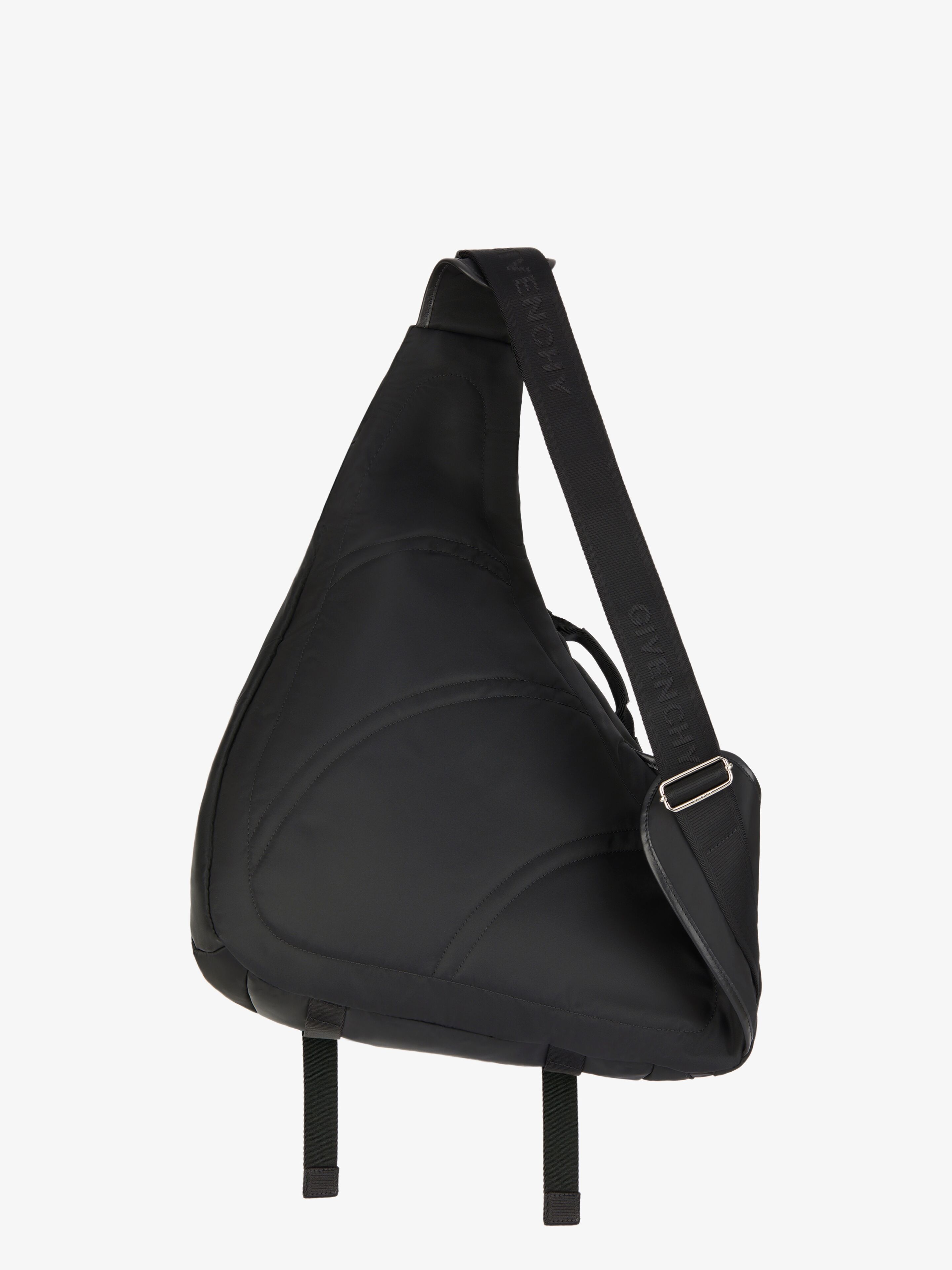 MEDIUM G-ZIP TRIANGLE BAG IN NYLON - 3