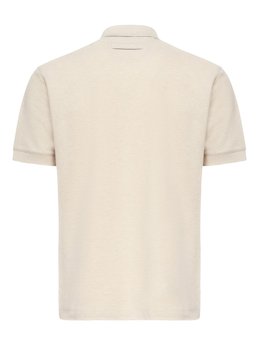 v-neck short-sleeve polo shirt - 2