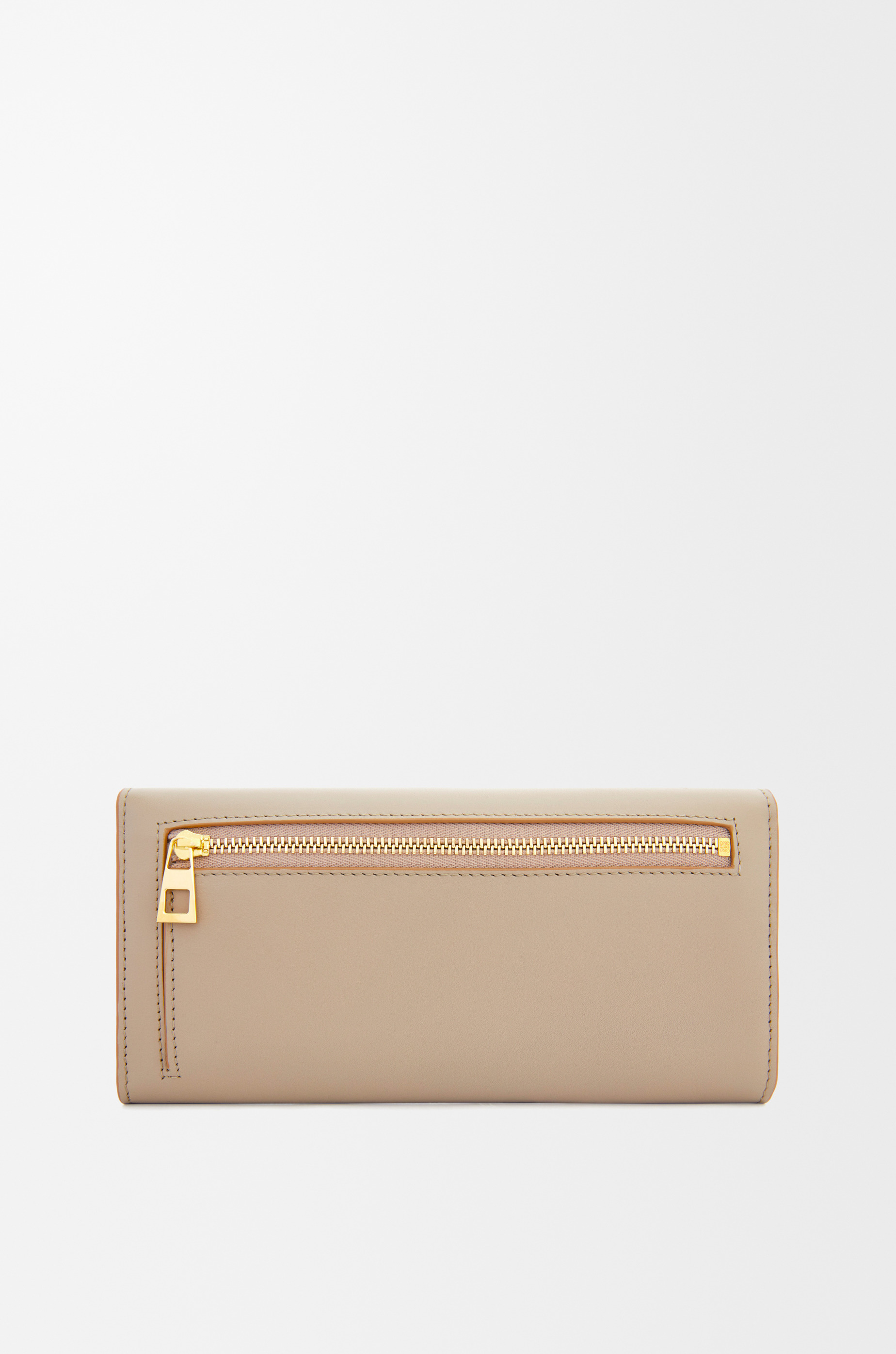 Pebble continental wallet in shiny nappa calfskin - 4