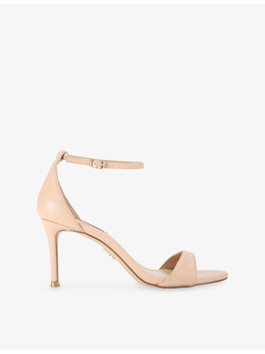 Nevina Metallic Faux-Leather Heeled Sandals - 1