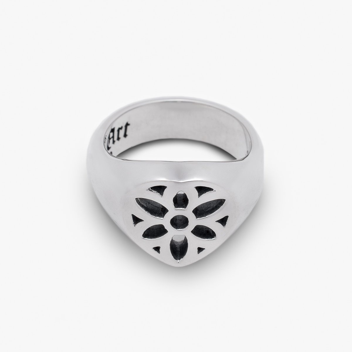 GOOD ART HLYWD Our Heart Signet Ring - Sterling Silver - 3
