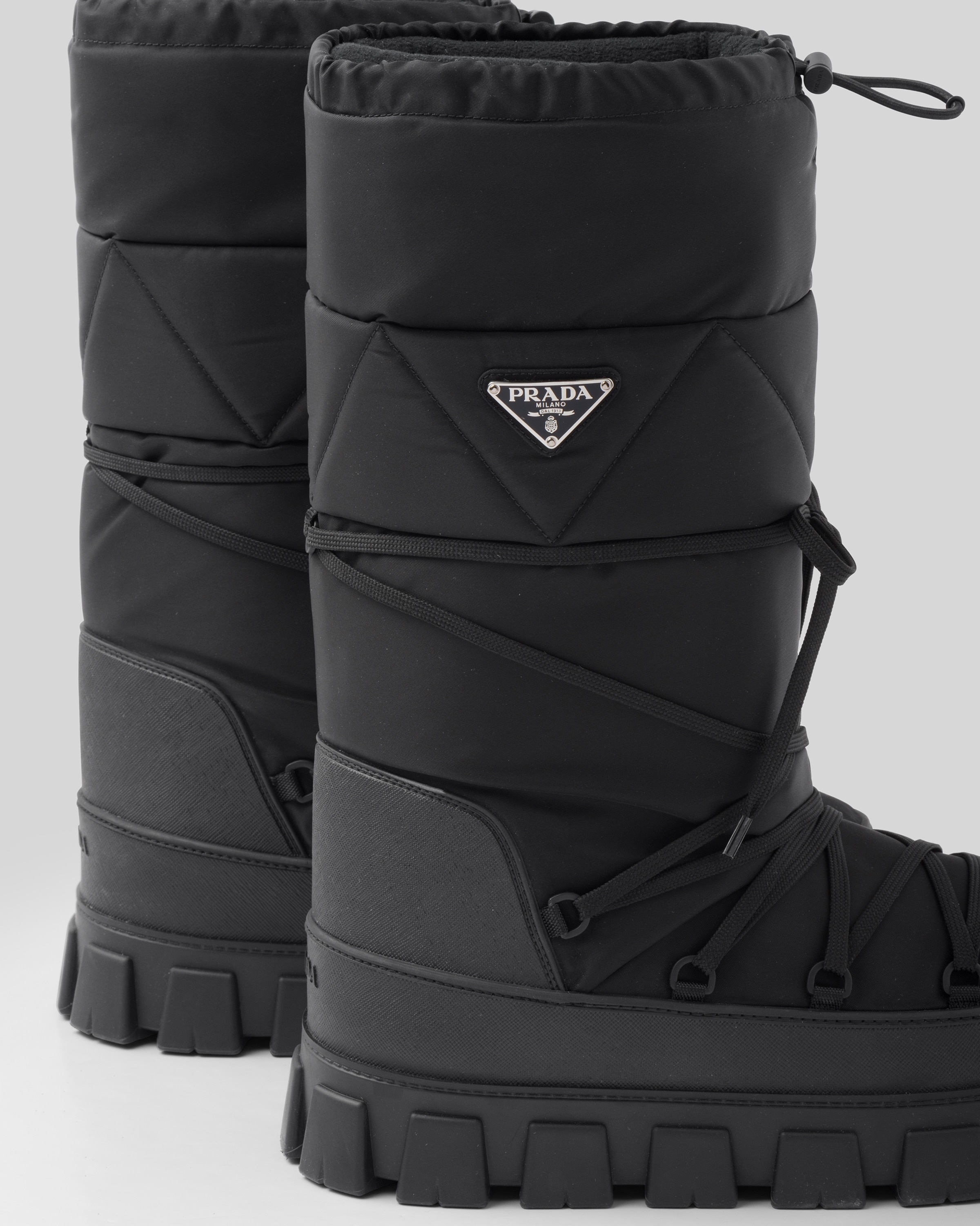 Re-Nylon gabardine après ski boots - 5